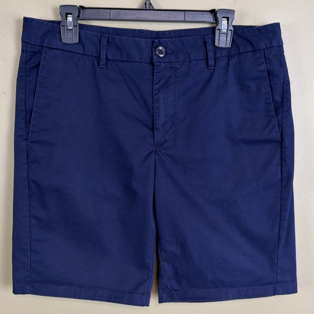 Quince Men Organic Cotton Classic Stretch Chino Shorts - 9" Deep Navy 34